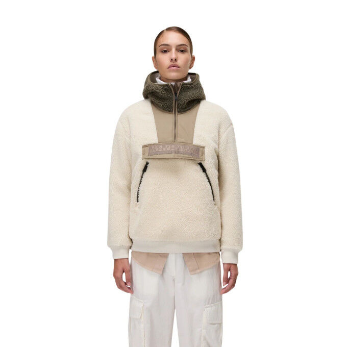 Felpa con cappuccio Napapijri T-Seline da donna: calore riciclato e stile casual