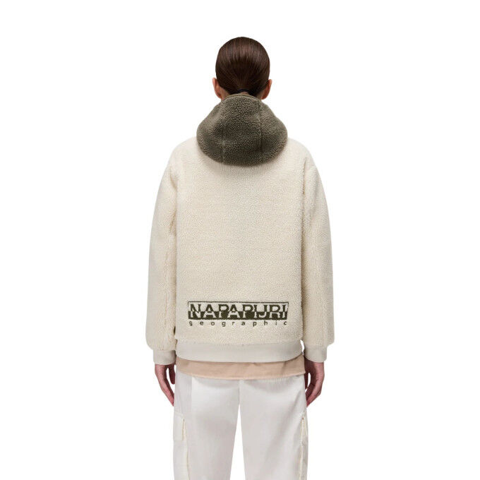 Hoodie Napapijri T-Seline Femme : chaleur recyclée et style décontracté