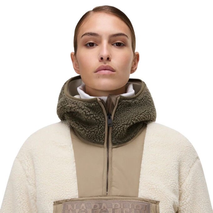 Hoodie Napapijri T-Seline Femme : chaleur recyclée et style décontracté