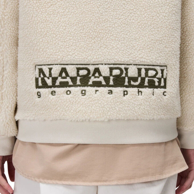 Felpa con cappuccio Napapijri T-Seline da donna: calore riciclato e stile casual