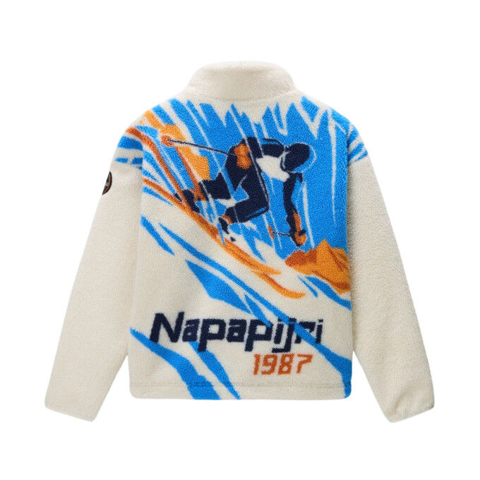 Veste polaire Homme Napapijri T-Fiemme : confort et style vintage