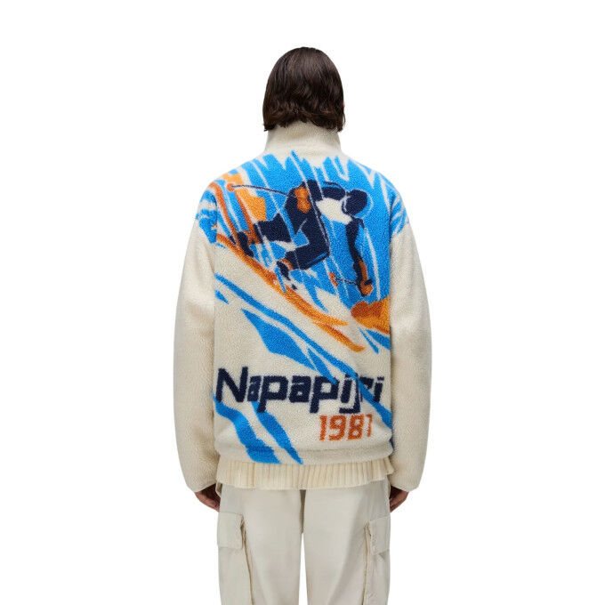 Veste polaire Homme Napapijri T-Fiemme : confort et style vintage
