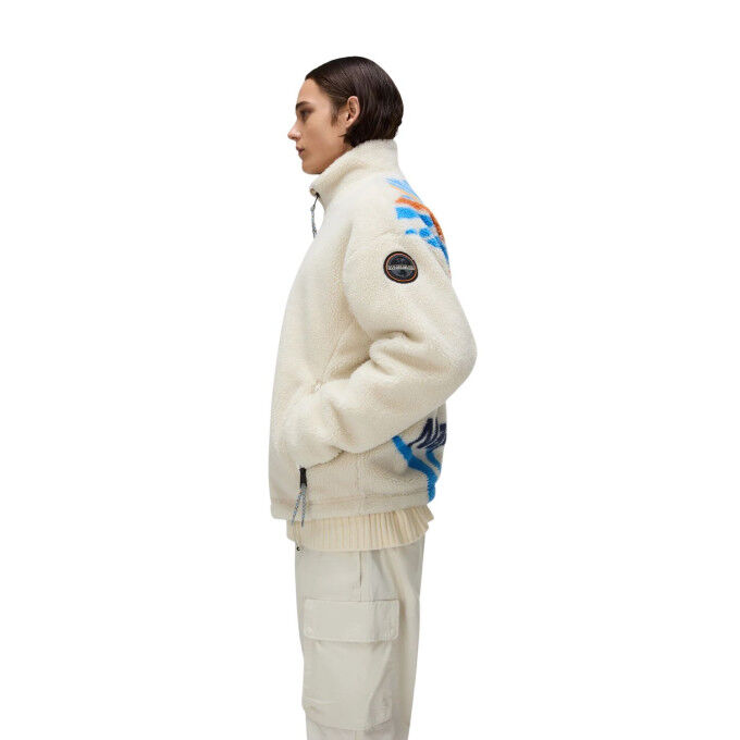 Chaqueta Polar Montura Nomad Para Hombre - Abrigo Ligero, Color Beige, Ideal Para Actividades Al Aire Libre