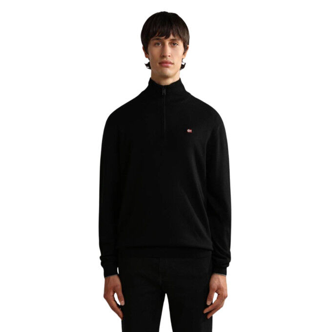 Herren-Sweatshirt mit halbem Reißverschluss Napapijri Damavand HZ 4: Komfort und zeitloser Stil