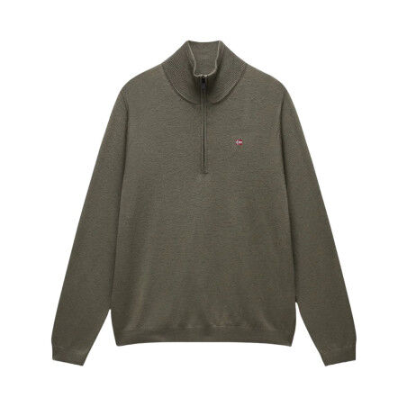 Felpa con zip a 1/2 uomo Napapijri Damavand HZ 4: comfort e stile in lana
