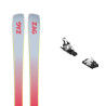 Set da sci + attacchi Zag MATA 90 : Colore - ROSSO / BIANCO, Dimensioni dello sci - 178