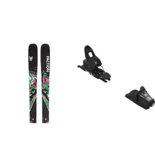 Pack de skis Faction PRODIGY 1 + fix : Couleur - Black, Taille des skis - 164