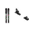Pack de skis Faction PRODIGY 1 + fix : Couleur - Black, Taille des skis - 164