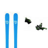 Skipaket Black Crows OVA FREEBIRD + Bindung : Farbe - Blue, Größe der Skier - 170