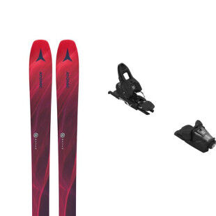 Pack de skis Atomic MAVEN 93 C + fix : Couleur - MAROON/BRIGHT RED, Taille des skis - 164