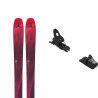 Skiset Atomic MAVEN 93 C + Bindung : Farbe - MAROON/BRIGHT RED, Größe der Skier - 164