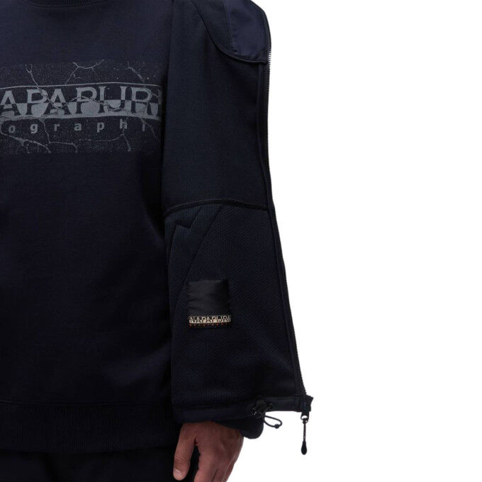 Herrenjacke Napapijri A-Wildhorn – 041 Black: Komfort und urbaner Stil