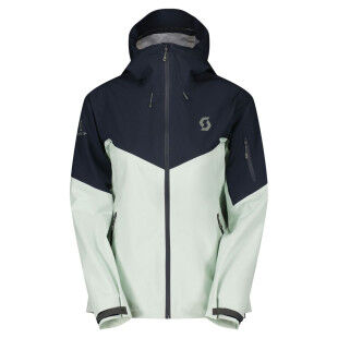Chaqueta de esquí para mujer SCOTT Explorair 3L - FRESH GREEN/DARK BLUE