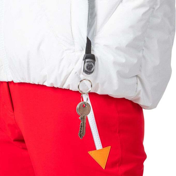 Rossignol JCC Lumy Damen-Skijacke: Stil und Wärme im Pop-Art-Look