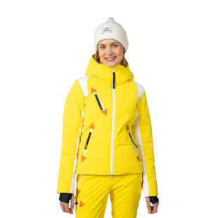 Rossignol JCC Pilot Mujer - True Yellow: elegancia y rendimiento en pista