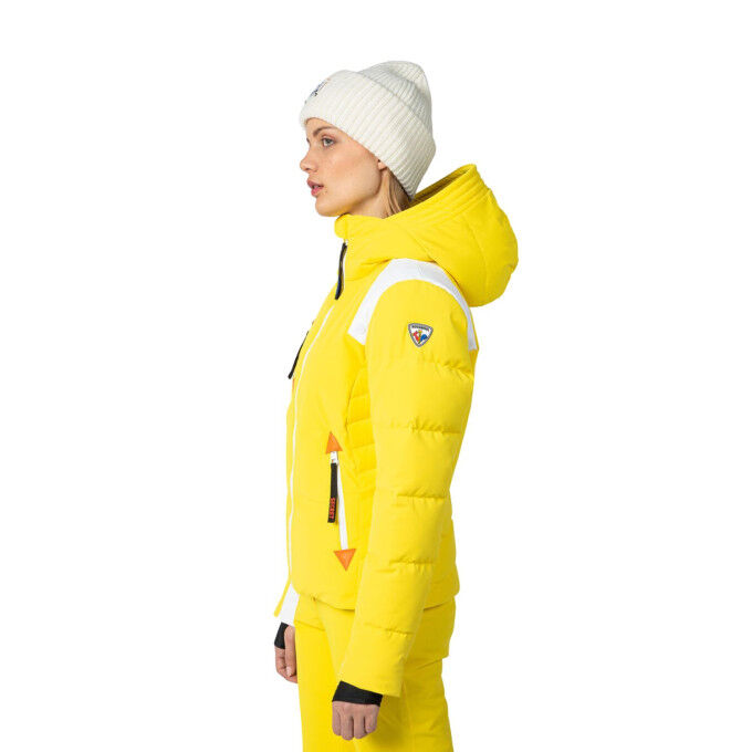 Rossignol JCC Pilot Damen – True Yellow: Eleganz und Leistung auf der Piste