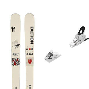 Pacchetto sci Faction Prodigy 1 Capsule + attacchi : Colore - Bianco, Dimensioni dello sci - 178