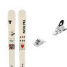 Faction Prodigy 1 Capsule ski pack + bindings : Colour - White, Ski size - 178