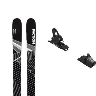 Faction MANA 3 Black ski pack + binding : Colour - Black, Ski size - 178