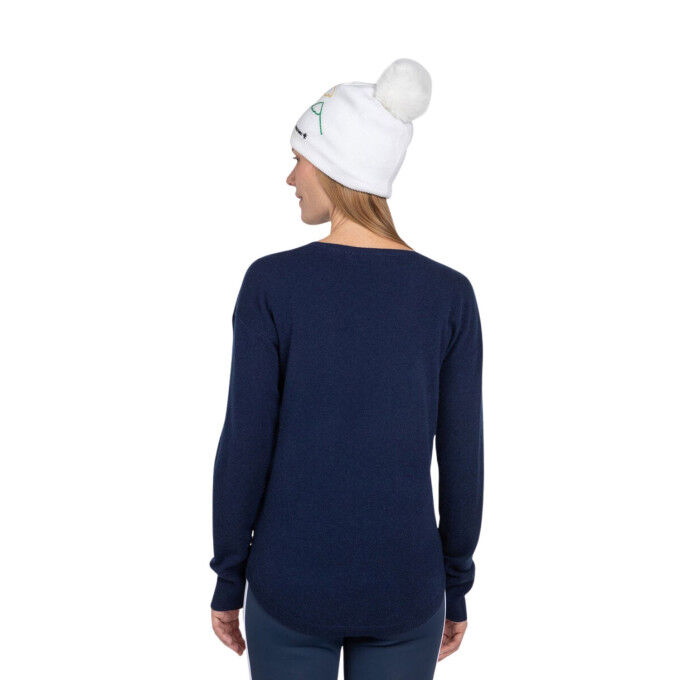 Rossignol JCC Lina Cosmic Blue: Eleganz und Wärme aus Merino und Kaschmir