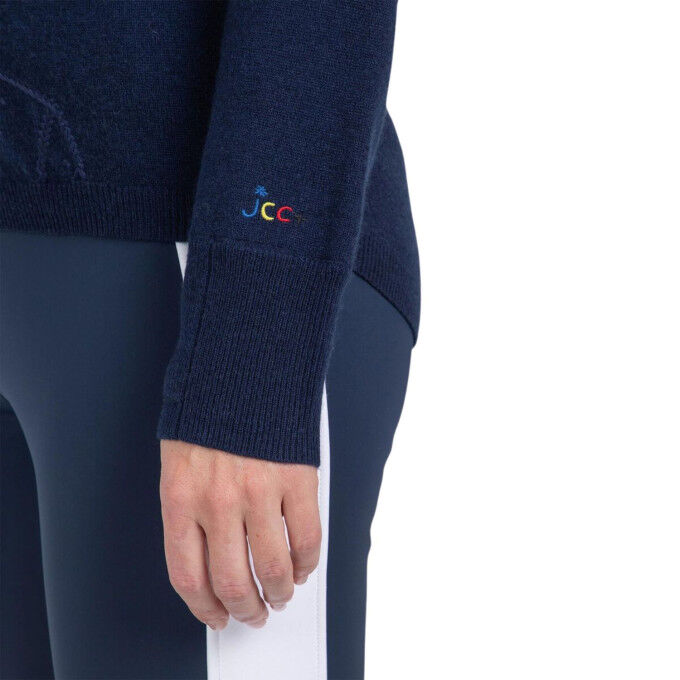 Rossignol JCC Lina Cosmic Blue: Eleganz und Wärme aus Merino und Kaschmir