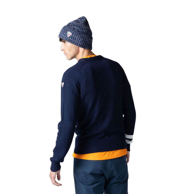Herrenpullover Rossignol Signature – alpine Eleganz und erstklassige Wärme