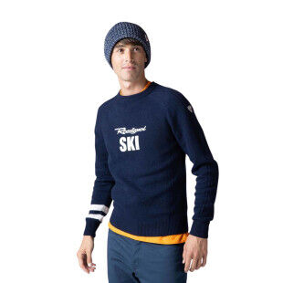 Pull Homme Rossignol Signature – élégance alpine et chaleur premium