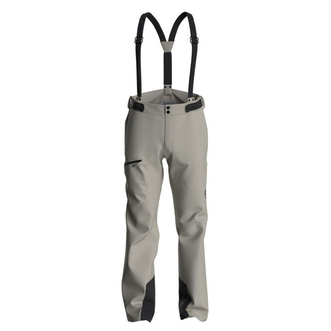 Pantaloni Sci Uomo Bergson Frosty Race: Membrana 12.000, Termici E Con Bretelle Rimovibili