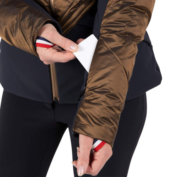 Rossignol Direttissima - Bronze: Warm and technical women's ski jacket