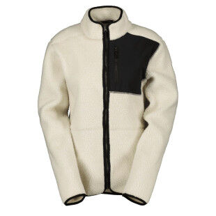 SCOTT Defined Heritage Pile Men's Fleece Jacket - DUS WHITE