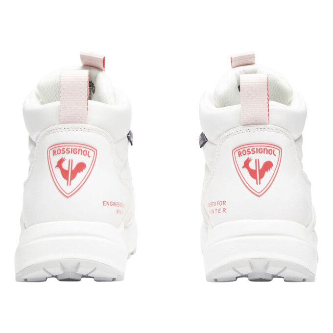 Rossignol Resort White/Tea Rose: women's waterproof après-ski boots