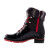 Rossignol 1907 Megève Shiny Black: chic, waterproof women's boots
