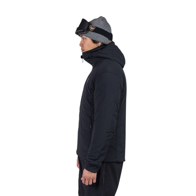 Herren-Kapuzenjacke Rossignol Opside Hoodie Warm – Schwarz
