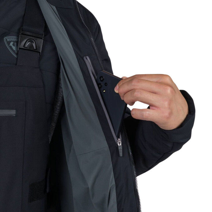 Veste à capuche Homme Rossignol Opside Hoodie Warm - Black