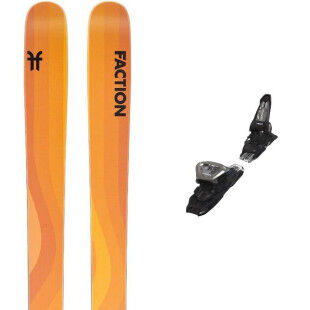 Skiset Faction DANCER 3 + Bindung : Farbe - Orange, Größe der Skier - 172