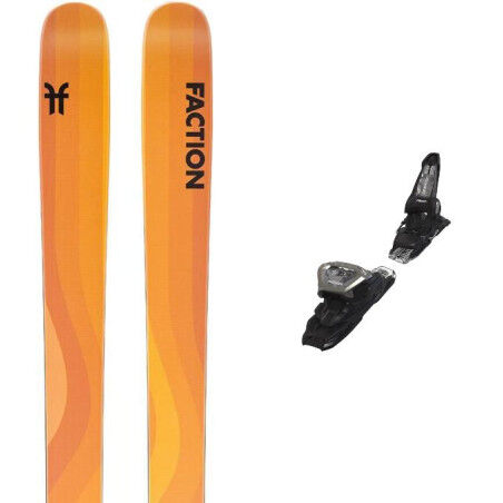 Set da sci Faction DANCER 3 + attacchi : Colore - Arancione, Dimensioni dello sci - 172