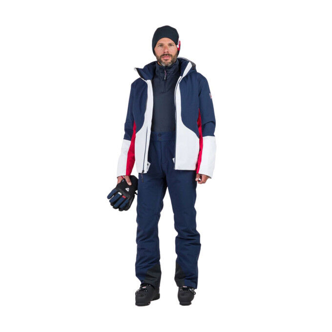 Fleecejacke mit 1/2 Reißverschluss für Herren Rossignol Diretta  – Wärme und Bewegungsfreiheit
