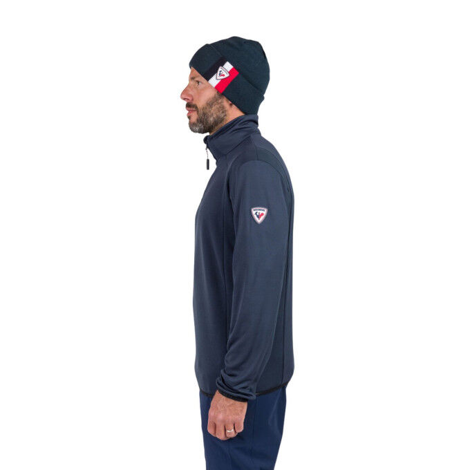 Rossignol Diretta Men's 1/2 Zip Fleece – Warmth and freedom of movement