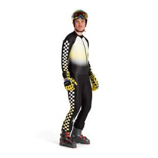 Tuta da gara SPYDER WORLD CUP DH RACE SUIT - LIME ICE