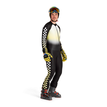 SPYDER WORLD CUP DH RACE SUIT - LIME ICE