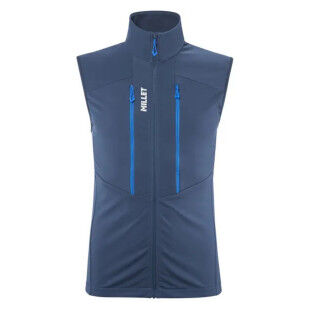 MILLET Pierra Ment Men's Softshell Vest - Dark Denim