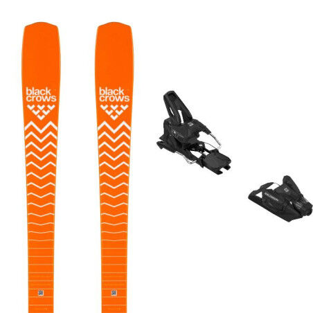 Black Crows MIRUS COR ski pack + bindings : Colour - Orange, Ski size - 173