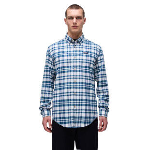 Camisa para hombre Napapijri G-Trekking 2 – manga larga, 100 % algodón