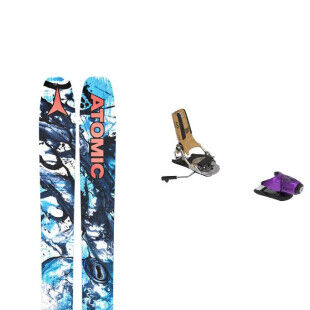 Skiset Atomic BENT CHETLER 120 + Bindung : Farbe - BLACK/MUCO, Größe der Skier - 184