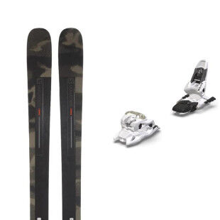 Pacchetto di sci Salomon STANCE 102 + attacchi : Colore - Nero / Grigio, Dimensioni dello sci - 176