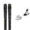 Skiset Salomon STANCE 102 + Bindung : Farbe - Schwarz / Grau, Größe der Skier - 176