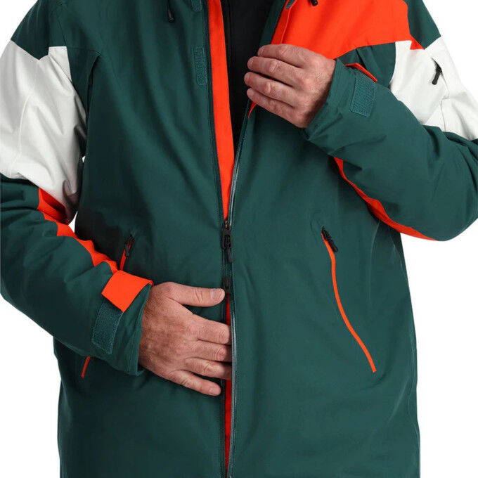 Combinaison De Ski Homme Because - Taille 54 - Vert Flashy - Pour 1,80m - Occasion