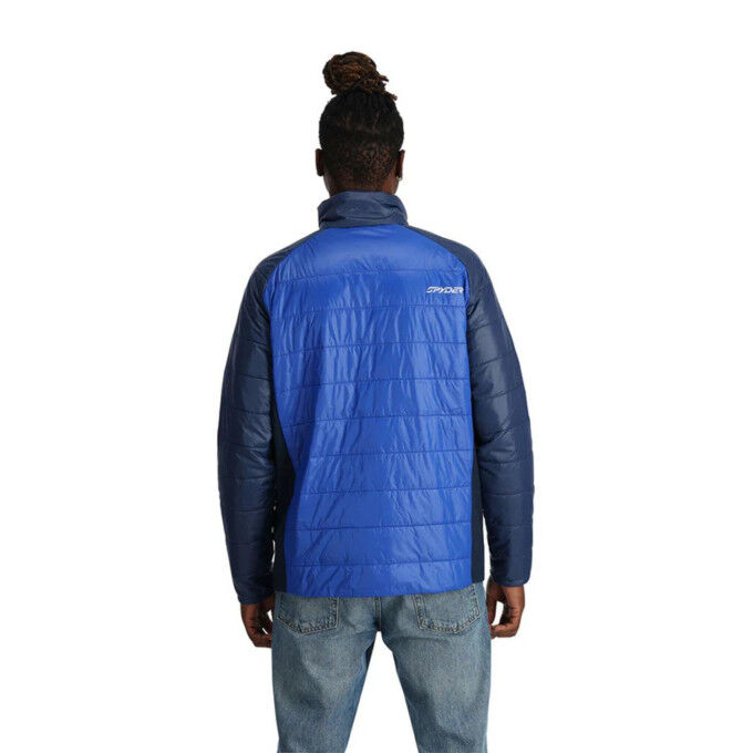 Spyder Glissade Electric Blue Men's Ski Jacket: versatility and high-performance insulation