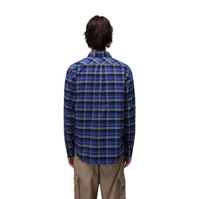 Napapijri G-Trekking 3 Check CBR Shirt: rugged style for active days