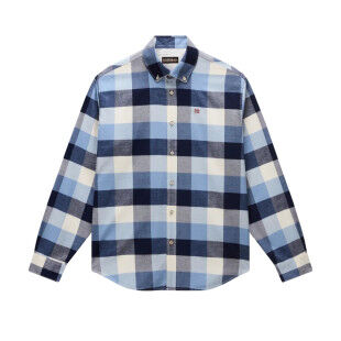 Camisa para hombre Napapijri G-Trekking 3 - Check CBZ: elegancia y comodidad